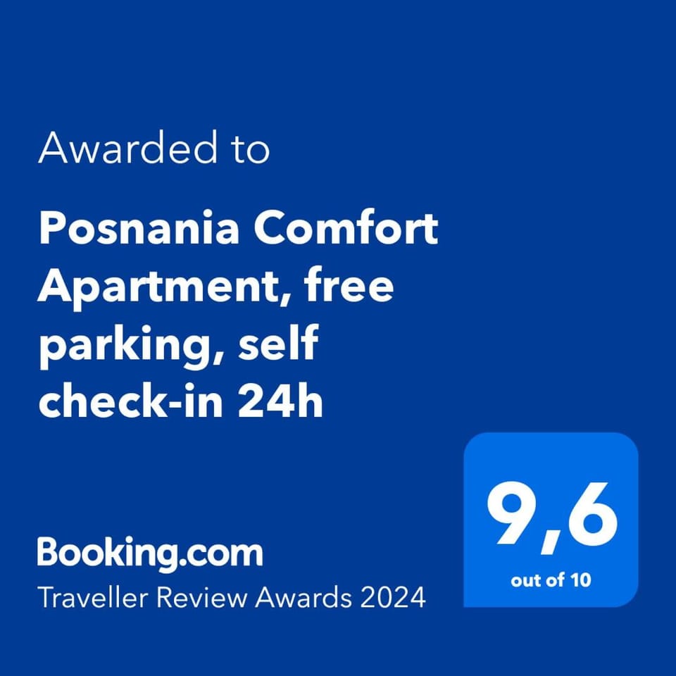 Posnania Comfort Apartment, free parking, self check-in 24h Apartment in Poznan
