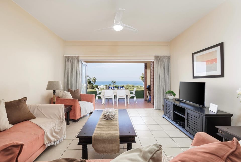 Living room, Seating area, Sea view