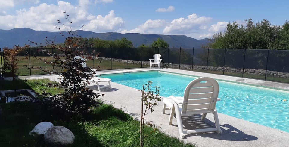 Natural landscape, Summer, Pool view, Swimming pool