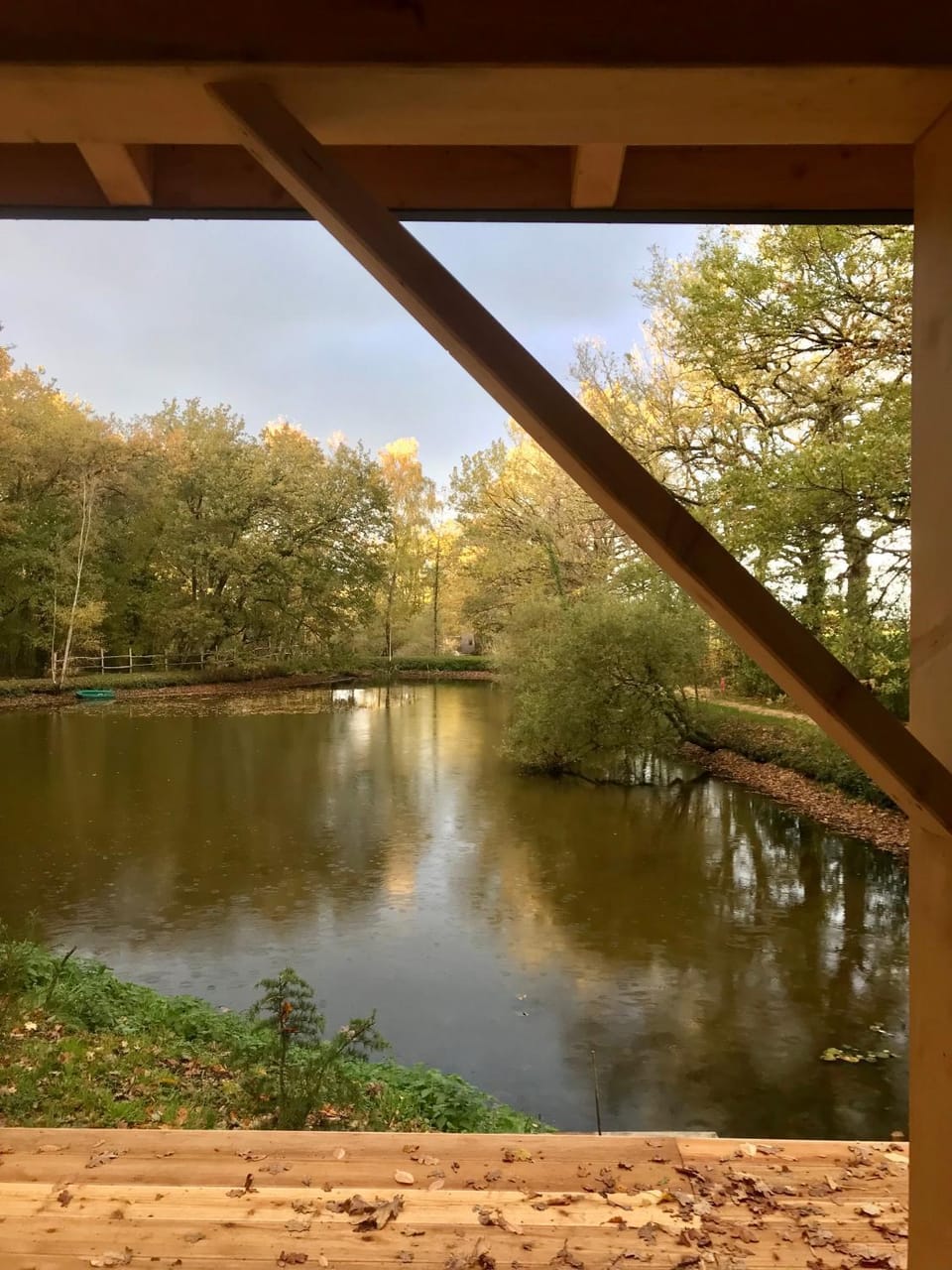 Natural landscape, Lake view