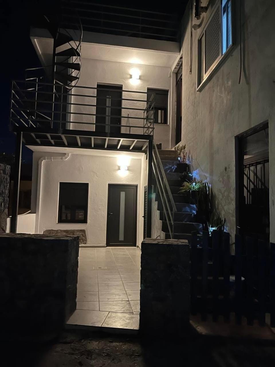 Patio, Night, Balcony/Terrace