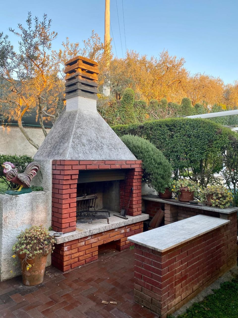 Natural landscape, BBQ facilities, Garden, flat iron