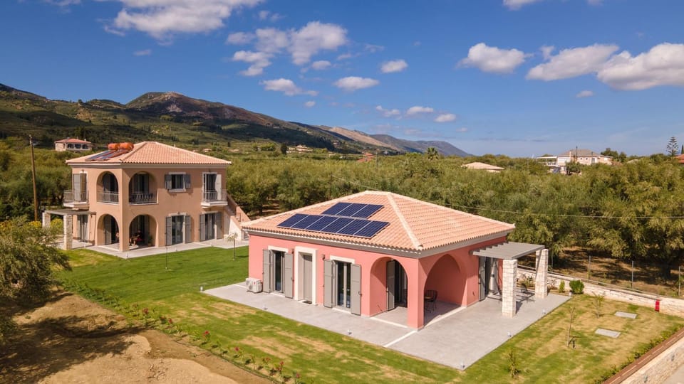Property building, Natural landscape, Mountain view
