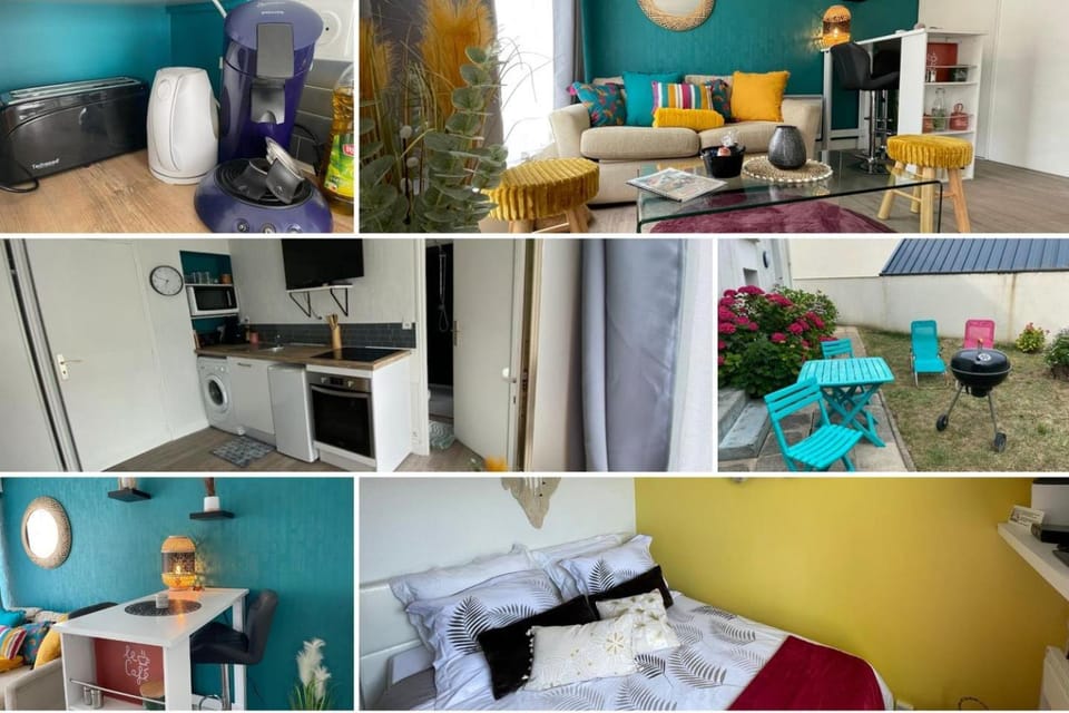 LE GAUGUIN, T2 Cosy, 2-4 Pers, à 300m des plages Apartment in Clohars-Carnoët