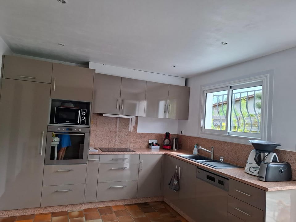 Coffee/tea facilities, Kitchen or kitchenette, dishwasher, oven, pet friendly, stove, toaster
