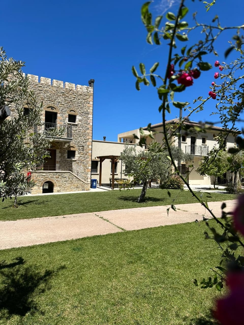 Property building, Garden