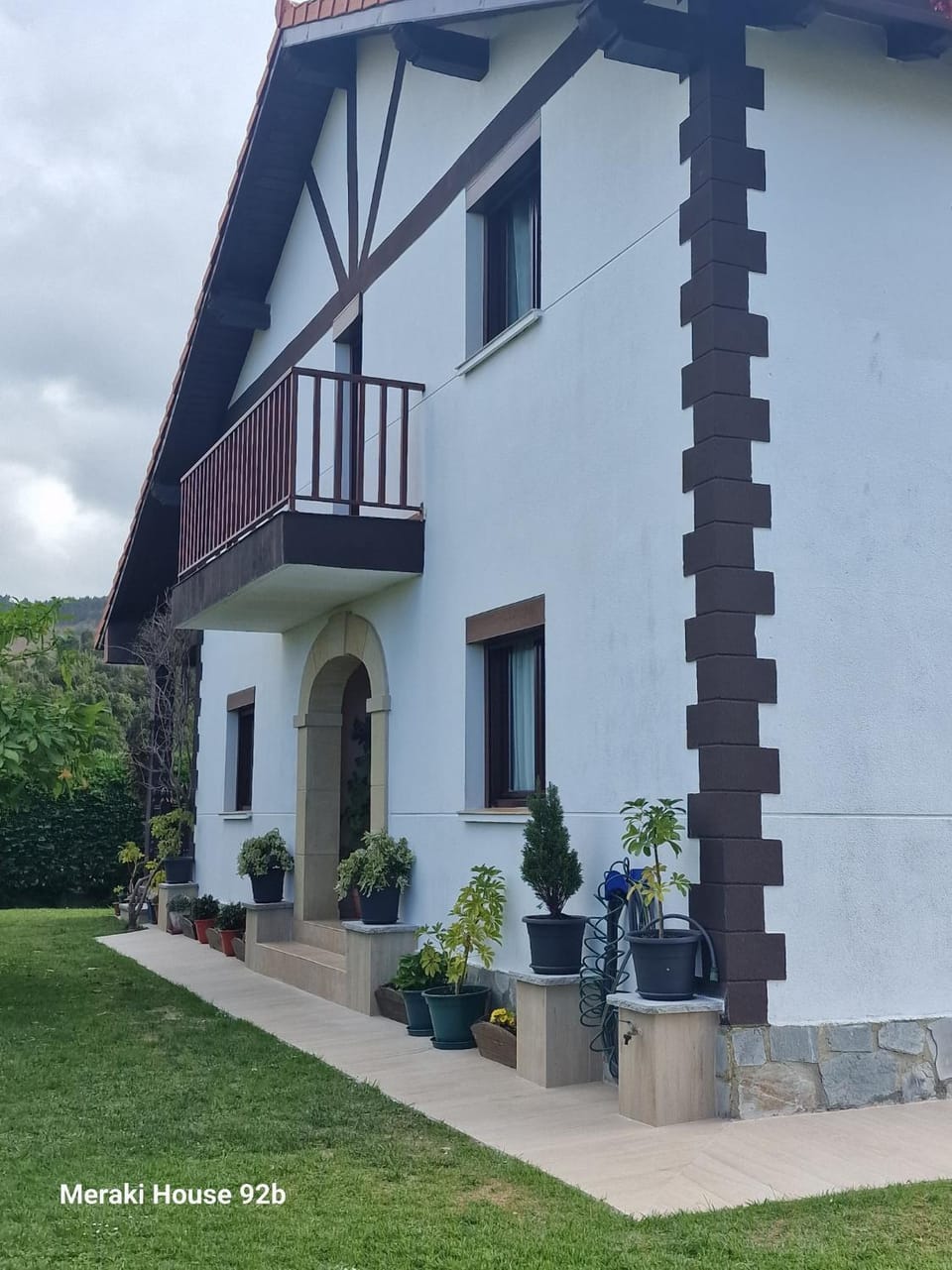 Property building, Garden view