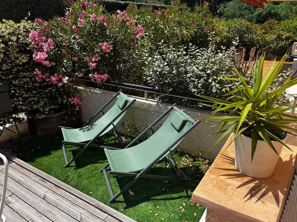 Patio, Garden, sunbed