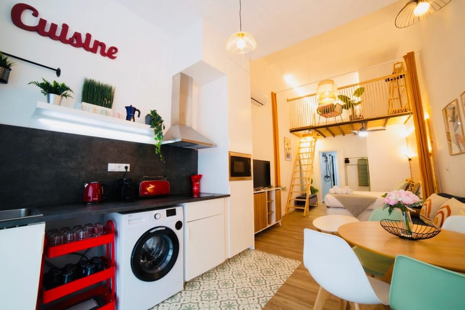 B2 Verdeguer - Cozy Loft close to the beach Apartment in Valencia