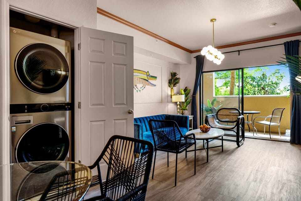Balcony/Terrace, Living room, washing machine