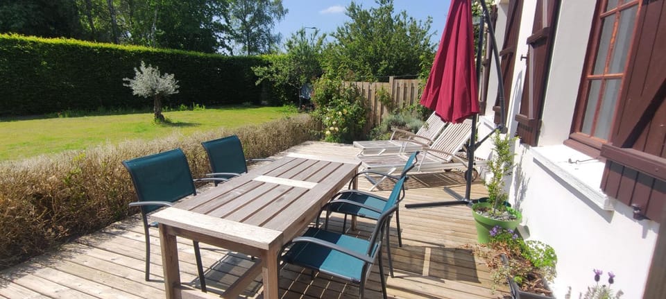 Patio, Garden, Dining area, Garden view