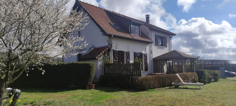 Property building, Spring, Day, Garden, Garden view