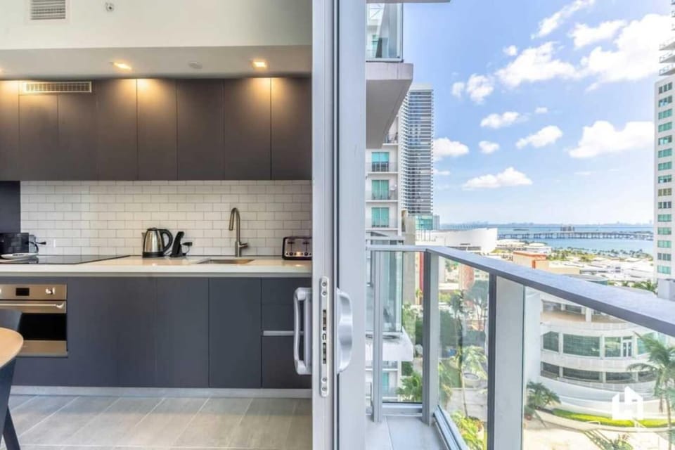 Balcony/Terrace, Sea view, kitchen