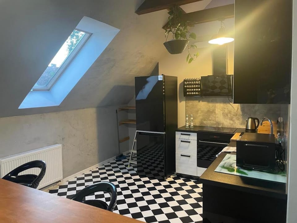 Kitchen or kitchenette, Dining area, oven, stove