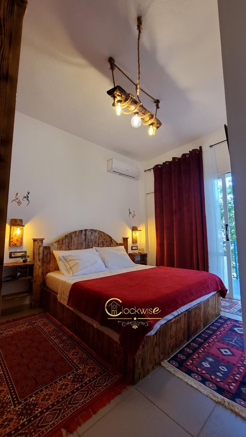 Bedroom, Inner courtyard view