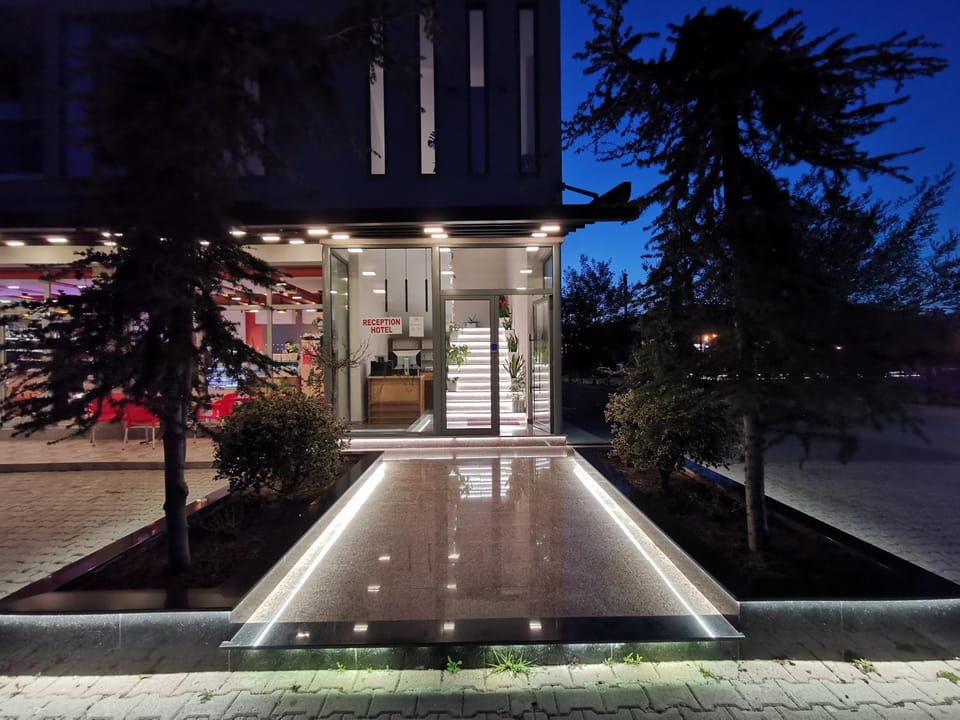 Property building, Night, Lobby or reception