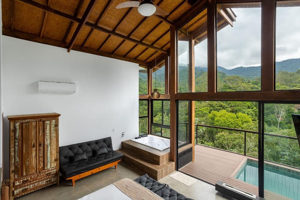 Lobo Guará - Refúgio romântico com vista incrível House in State of Rio de Janeiro