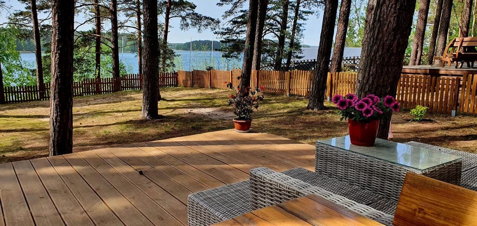 Natural landscape, Balcony/Terrace, Lake view