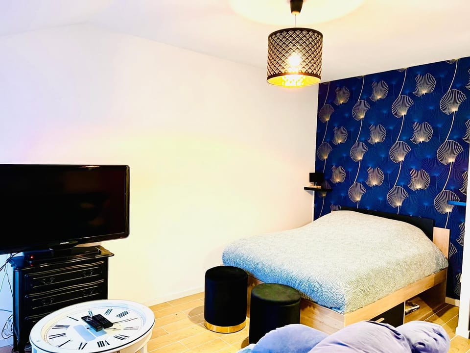 Bed, TV and multimedia