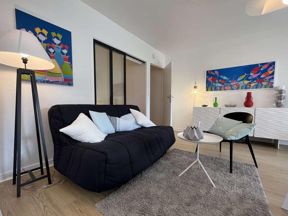 Appartement rénové à Bénodet, plage à 100m, terrasse, parking, proche thalasso et restaurants - FR-1-481-136 Apartment in Bénodet