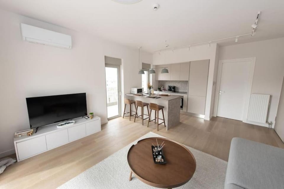 TV and multimedia, Kitchen or kitchenette, Living room, Seating area, Dining area, minibar, air conditioner