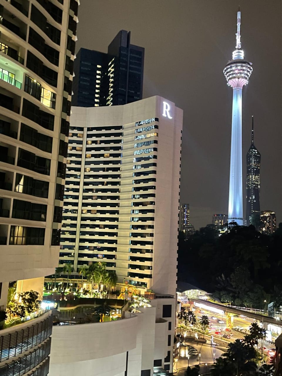 Night, City view