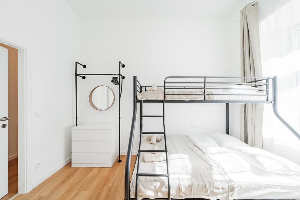 Bed, bunk bed