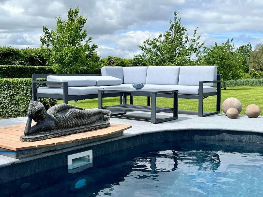 Seating area, Pool view, Swimming pool