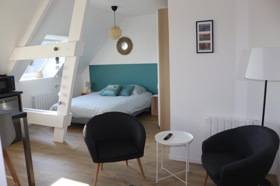 "Le 104" studio cosy proche de Rouen avec parking Apartment in Normandy