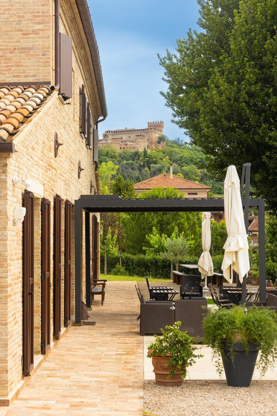 Property building, Nearby landmark, Day, Garden