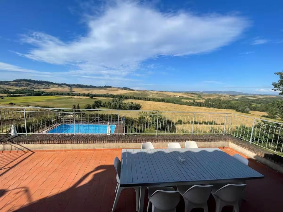 Natural landscape, Balcony/Terrace, Pool view, Swimming pool