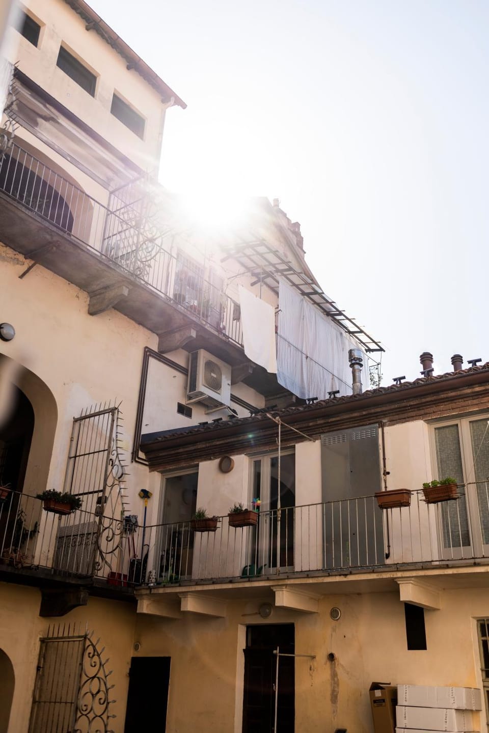 Inner courtyard view