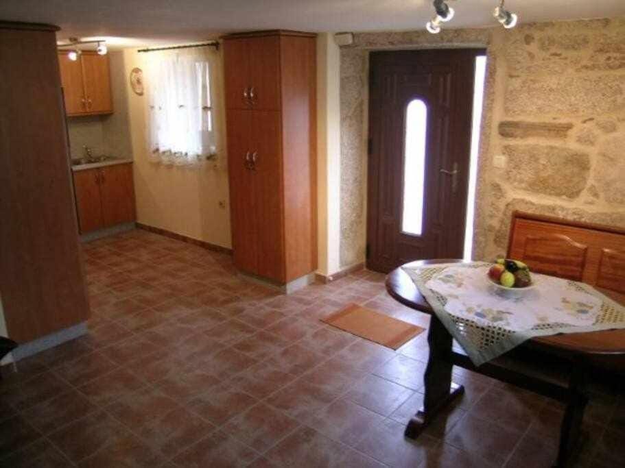 Casa Cuadrante-Casa de piedra en playa de Carnota House in Galicia