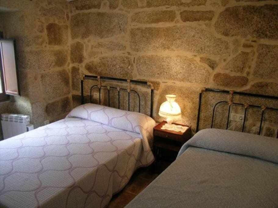 Casa Cuadrante-Casa de piedra en playa de Carnota House in Galicia