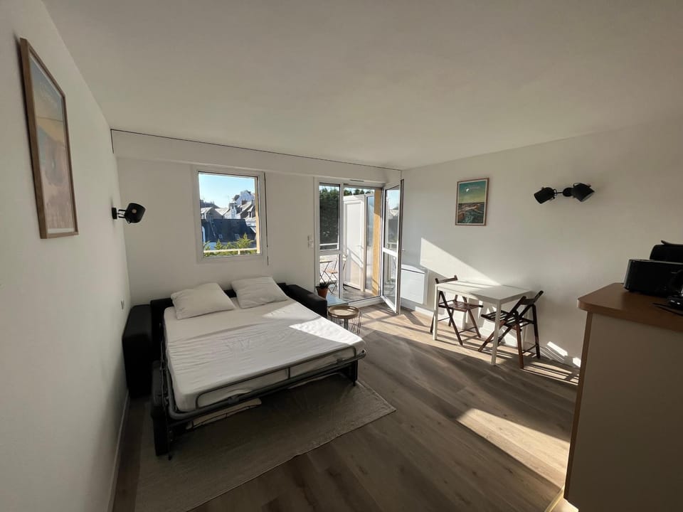 Plage, piscine, terrasse & centre-ville à Quiberon Apartment in Quiberon