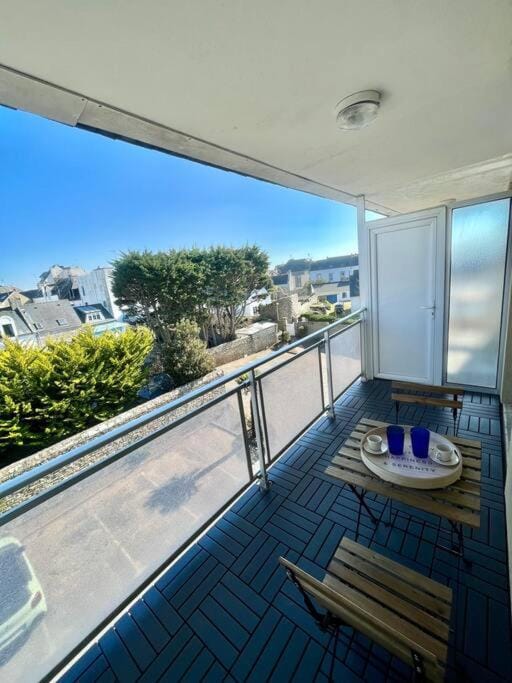 Plage, piscine, terrasse & centre-ville à Quiberon Apartment in Quiberon