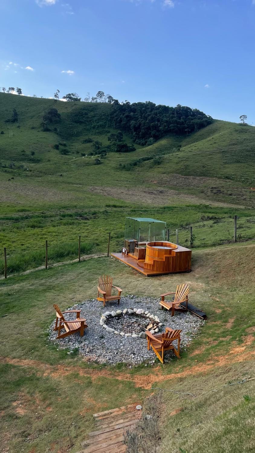 Patio, Natural landscape, Hot Tub, Sauna