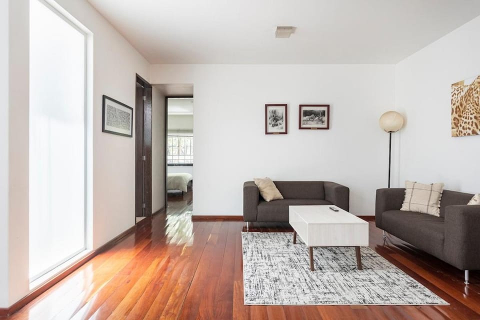Condesa Residence Amsterdam D Sunny 2Bed 1Bath Apt in Condesa House in Mexico City
