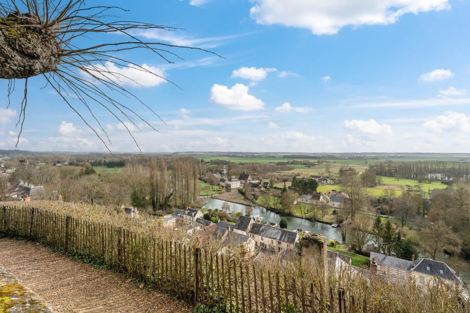 Natural landscape, Garden, River view