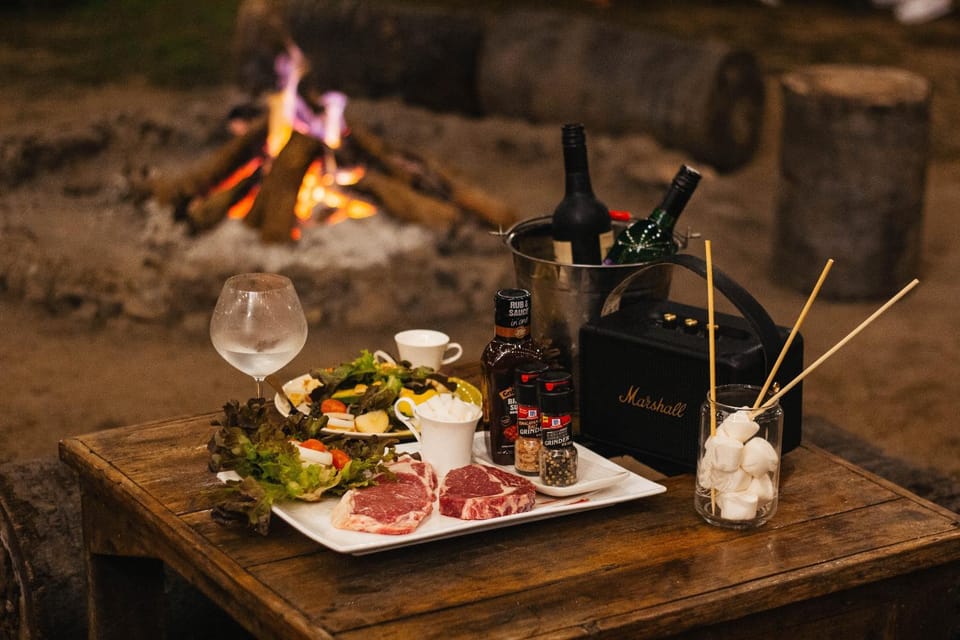 BBQ facilities, Dinner
