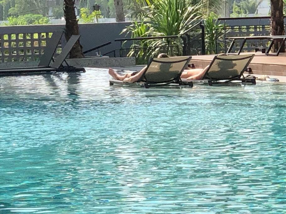 Swimming pool, Swimming pool, sunbed