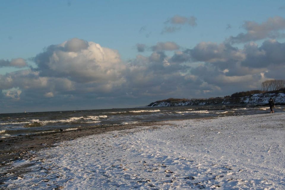 Natural landscape, Winter, Beach