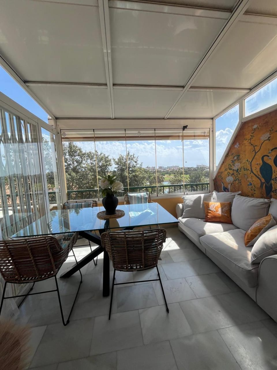 View (from property/room), Balcony/Terrace, Area and facilities