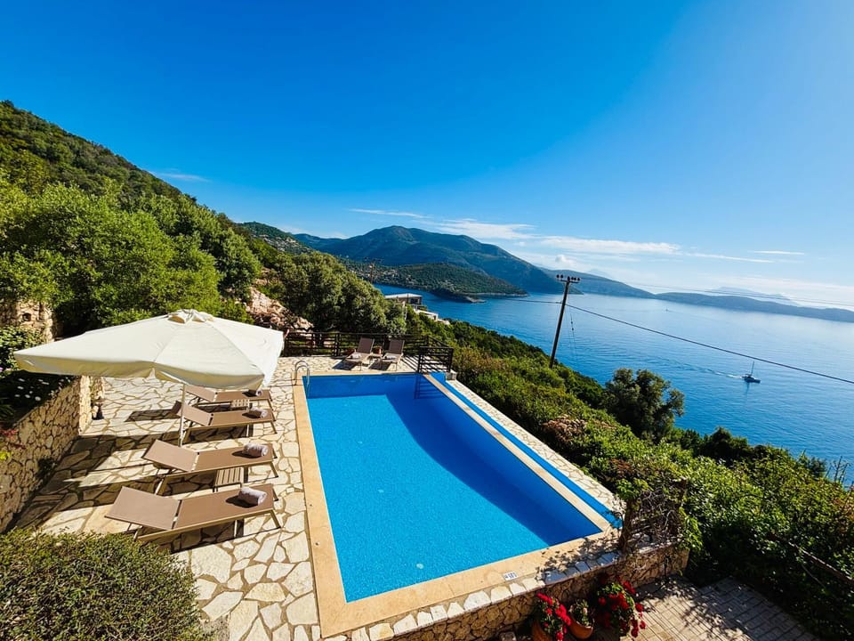 Pool view, Sea view, Swimming pool