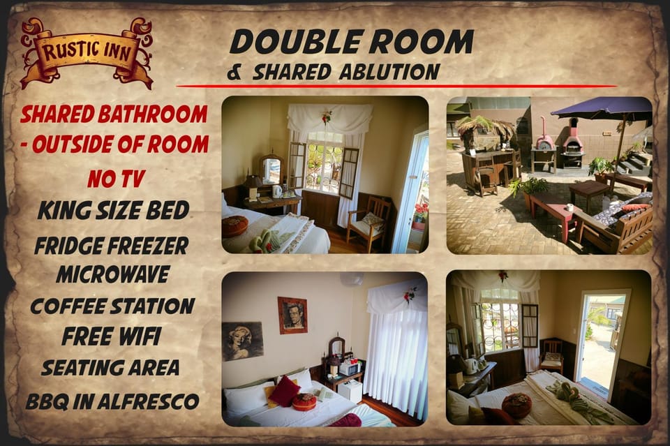 Bed, Garden, Garden, Coffee/tea facilities, Photo of the whole room, Seating area, Bedroom, Garden view, Inner courtyard view, microwave