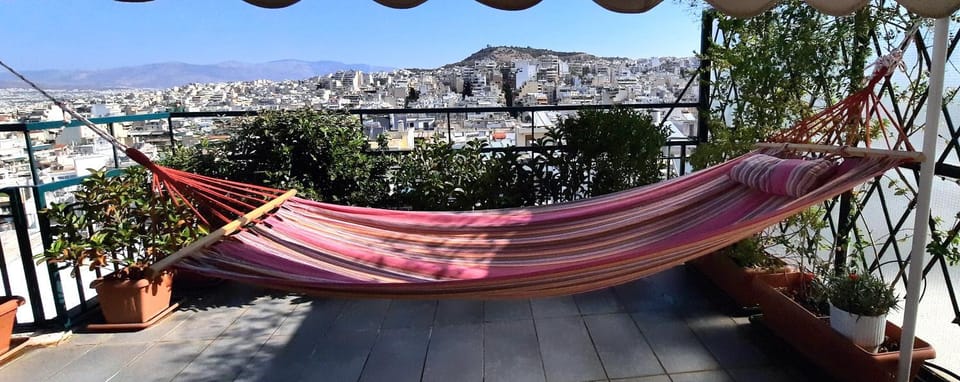 Day, View (from property/room), Balcony/Terrace, City view, Mountain view