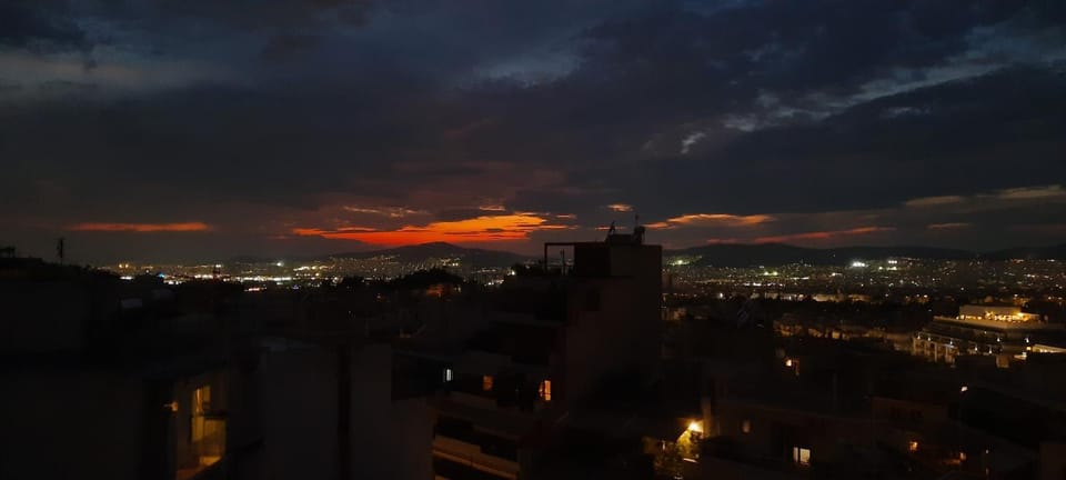 Balcony/Terrace, Balcony/Terrace, City view, Sunset