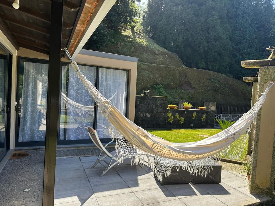 Patio, Spring, Garden view, sunbed