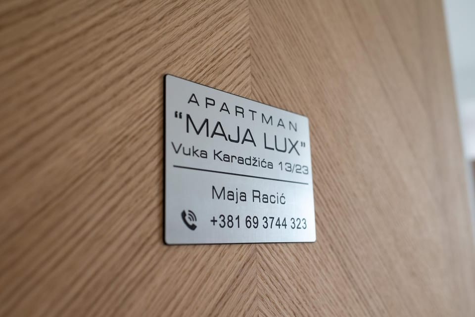 Apartman Maja Lux Apartment in Vojvodina