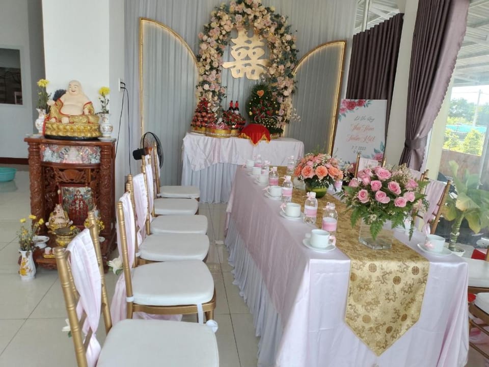 Seating area, wedding